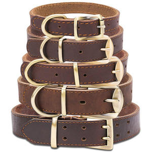 Nieuwste Zware Hond Halsband Multifunctionalleather Waterdichte Halsband Voor Huisdieren - Product Image 5