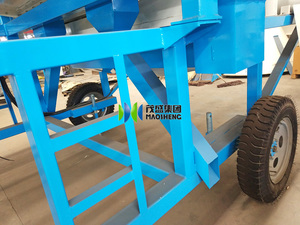 Limpador de tela móvel de sementes de triticale canola, separador de limpeza de tela com aspiração de poeira - Product Image 5