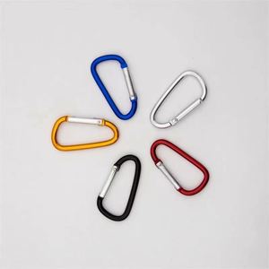 Juego de Mosquetones de Anillo en D con Resorte, Mini, Ligeros, Duraderos, para Exteriores, Camping, Llavero - Product Image 4