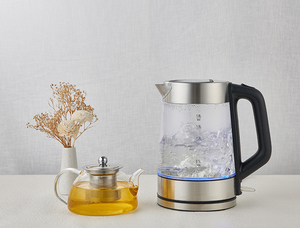 Hervidor de Agua de Vidrio de 2200W y 1.8L con Función de Temperatura y Calentamiento Rápido para Uso Doméstico - Product Image 2