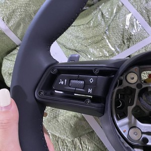 Volante de Cuero para <span class=keywords><strong>Porsche</strong></span> Cayenne Panamera <span class=keywords><strong>911</strong></span> 718 Macan Facelift con Palancas de Cambio y Selector de Modo - Product Image 2