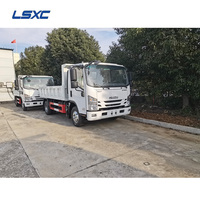 Camion Benne Léger ISUZU 6 Tonnes 4*2 Euro5 Neuf avec Caméra Arrière Volant à Gauche