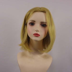 Perruque courte blonde pour femme, Halloween Game Rival Fantasy Susan Storm White Queen <span class=keywords><strong>Emma</strong></span> Grace <span class=keywords><strong>Frost</strong></span> Cosplay DCMO-020 - Product Image 5