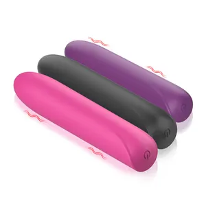 Wholesale estimulação do clitóris recarregável adulto g spot massagem produtos brinquedos sexuais mini mulheres bala vibrador