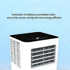 Unité de refroidissement rapide portable silencieuse en plastique, 5000 BTU, classe A, efficacité énergétique, jusqu'à 298 pieds carrés. Ft. - Product Image 3
