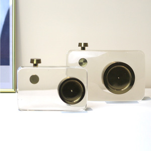 Adornos de Cristal Transparente de Estilo Europeo Moderno y Sencillo, de Lujo Ligero, para Decoración de Oficinas de Venta de Casas Modelo, China - Product Image 4