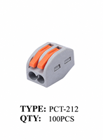 Connecteur de câblage rapide Apton PCT 25A à levier, bornier à contact en cuivre pour câble électrique