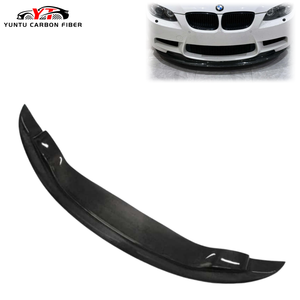 Nuevo Parachoques Deportivo Estilo GTS de Alta Calidad, Labio Delantero de Fibra de Carbono, Fijación con Tornillos para Serie 3 M3 E92 2007-2013, Incluye Tornillos - Product Image 1