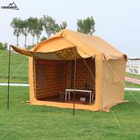 `9 ㎡   Tente gonflable arabe en Oxford 600D PU3000 imperméable avec intérieur imprimé pour la vie en plein air