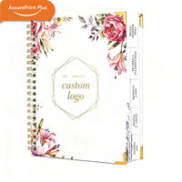 Carnet de planification de mariage personnalisé en usine, design eucalyptus, organisateur de mariage pour la mariée, marque privée OEM