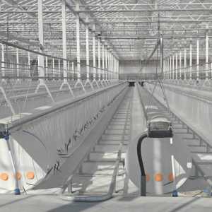 Invernadero de Vidrio Comercial Venlo para <span class=keywords><strong>Cultivo</strong></span> Hidropónico, Invernadero Agrícola de Vidrio con Sistemas de Soporte Completos - Product Image 5