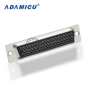 Sous-connecteur 78 broches D Densité mâle Coupe à souder en laiton estampé 2A pour les connexions de fils Connecteurs électroniques Connecteurs électroniques - Product Image 6