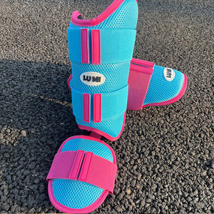 LUMI LE002 Protezione per Battitore Personalizzabile con Logo, Set di Protezioni per Gamba e Gomito in Diversi Colori, Protezione per Battitore 14 - Product Image 1