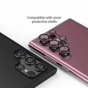 Pellicola Protettiva per Fotocamera in Vetro Temperato di Alta Qualità <span class=keywords><strong>Eagle</strong></span> Eye 2.5D Grado A per S22 S23 Ultra Facile Installazione - Product Image 4