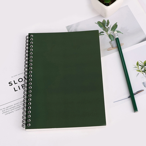 Nhà Máy khuyến mại Tùy chỉnh A4/A5/B5 xoắn ốc máy tính xách tay 100 sheets tốt nhất Mỹ in ấn giấy mềm Bìa máy tính xách tay - Product Image 1