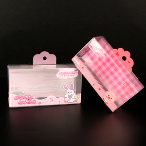 Tùy Chỉnh Móc Áo Bao Bì In Mỹ Phẩm PVC Hộp Nhựa Trang Điểm Công Cụ Vật Nuôi Bao Bì Hộp - Product Image 1