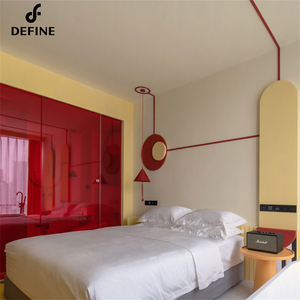 Set di <span class=keywords><strong>arredamento</strong></span> della camera da letto dell'<span class=keywords><strong>hotel</strong></span> di lusso italiano moderno King Size <span class=keywords><strong>Hotel</strong></span> Set di camere da letto con divano sedia - Product Image 3