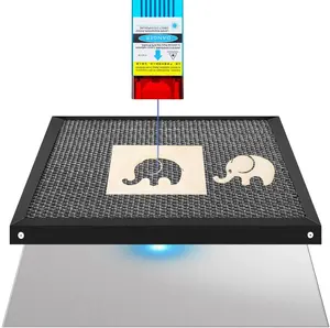 Cama de favo de mel de alumínio de alta qualidade Comgrow para máquinas de gravação a laser de diodo e CO2