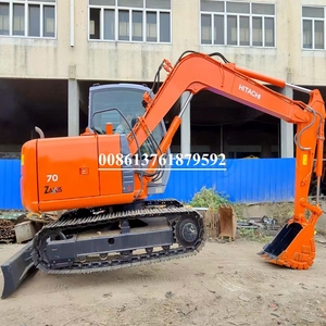 Excavatrice Hitachi 70 d'occasion d'origine japonaise, fabriquée au Japon, excavatrice sur chenilles d'occasion, modèle ZX70 - Product Image 5