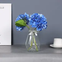 Bunga Hydrangea Buatan 3D Feel Latex Film Hydrangea Real Touch untuk Dekorasi Rumah, Buket Pengantin, dan Pesta Pernikahan