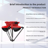 Bras de robot industriel de tri de charge utile de 3kg Manipulateur Delta à main Spider neuf avec service à vie et système visuel