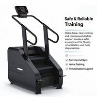 MZMM MZ-X200F Alat Latihan Naik Tangga Komersial Elektrik dengan Hambatan Magnetik dan Pegangan Anti-Selip untuk Latihan di Gym