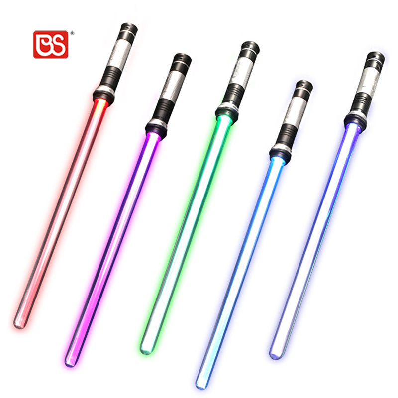 BS игрушка в ассортименте цвета сабля Звездные войны светящийся развлекательный бластер Стандартный световой меч мигающие игрушки лазерный меч