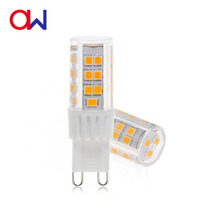 <b>G9</b> <b>LED</b> <b>Bulb</b> 3.3W Ceramic PC Cover 350-400LM RA80 Deep Dimming <b>Dimmable</b> Flicker Free Halogen Replacement Chandelier Light 55mm - Product Image 5