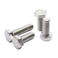 Stock d'usine – Vis, écrous et rondelles en acier inoxydable A2/A4 DIN931 M3-M16 sur mesure, usinées CNC, pour équipement industriel