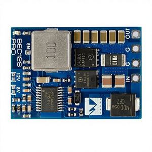 Module abaisseur de tension Matek Model Aircraft BEC 12S-PRO avec protection TVS, tension d'entrée 9V-55V, fabriqué à Guangdong, emballage en boîte couleur - Product Image 2