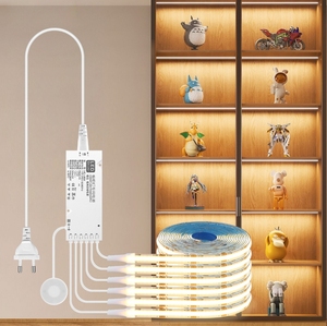 Led Tủ ánh sáng độ sáng cao song song <span class=keywords><strong>COB</strong></span> ánh sáng phân vùng cảm ứng tay quét mờ trang trí tủ quần áo nhà dải ánh sáng - Product Image 4