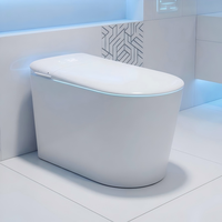 Système de protection de pression d'eau pour cuvette de toilette intelligente de pointe, toilette intelligente de luxe moderne pour le développement de propriétés commerciales