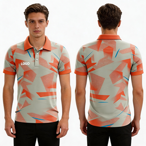 เสื้อโปโลชายลดราคา ดีไซน์ใหม่ แขนสั้น คุณภาพสูง ดีไซน์ทันสมัย - Product Image 5
