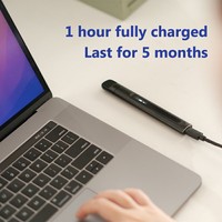 Appareil d'exercice respiratoire électronique portable, se connecte à l'application Breathru, cadeau promotionnel personnalisé avec affichage de la capacité pulmonaire