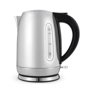 Neues Design 1,7 l Edelstahl-Wasserkocher Mehrfarbig Einfach zu bedienendes Tee-Kaffee-Büro
