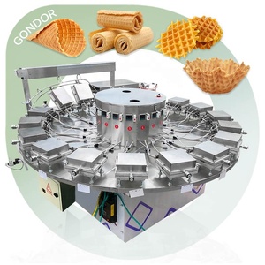 Máquina Automática para Hacer Galletas Suaves Enrolladas, Waffles, Conos de Huevo, Máquina para Hacer Helados Enrollados, Máquina para Hacer Conos de Helado, Equipo Industrial Comercial - Product Image 2