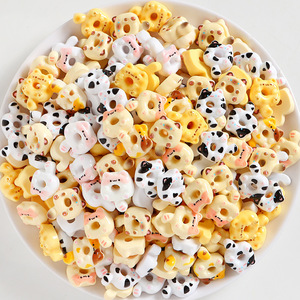 Bán buôn mix thực phẩm tráng miệng hình dạng động vật phẳng trở lại dễ thương Kawaii nhựa cabochons cho đồ trang sức quyến rũ phụ kiện - Product Image 4