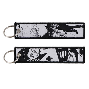 Porte-clés brodé 12 couleurs de haute qualité <span class=keywords><strong>Hunter</strong></span> Gon Freecss Killua Zoldyck pour sac à dos et décoration de sac - Product Image 5