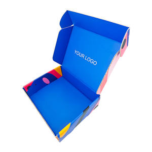 Venta Directa de Fábrica, Caja de Cartón Corrugado Personalizada, Caja de Correo Resistente <span class=keywords><strong>para</strong></span> Transportar Embalaje de Regalos - Product Image 6