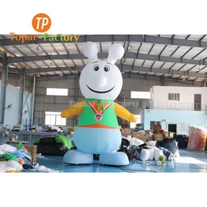 Commerciële Bunny Giant Konijn Custom Cartoon Opblaasbare Reclame Voor Verkoop