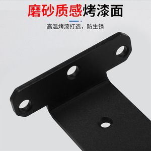 Zuogang Shelf Support <b>Bracket</b> Wall Mount L-Shaped Steel Invisible <b>Bracket</b> For Cabinet Shelf Tray - Product Image 3