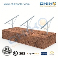 Structure de montage solaire en aluminium pour panneaux photovoltaïques Systèmes de soutirage pour installation sur le toit à domicile