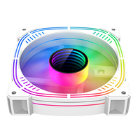 Ventilateur de refroidissement pour ordinateur AntarcChill RGB Lights, interface 3PIN, haut débit d'air, silencieux, 120*120*25mm, en aluminium, pour boîtier PC et ventilateur de boîtier