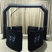 Technologie de prise de vue rotative avancée avec cabine photo rotative gonflable, accessoires photo, prise de vue aérienne à 360 degrés