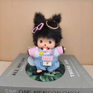 프로모션 신상 먼치키 몽키 15cm 봉제인형 유치원 몬모니치 인형 뽑기 기계 장난감 여자아이 선물 - Product Image 2