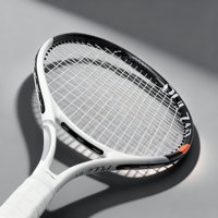Raquettes de tennis en fibre de carbone légères, design facile à utiliser pour les débutants, offrant un contrôle stable et une attaque précise