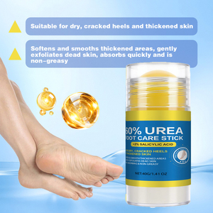 Soin des pieds, crème à l'urée à 60%, bâton pour les mains, les genoux, les coudes, les pieds, exfoliant pour les peaux mortes, baume pour les pieds à l'urée avec 2% d'acide salicylique - Product Image 3