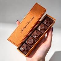 Boîte de chocolat, de noix et de bonbons personnalisée, standard, longue, rectangulaire, avec couvercle et base, emballage de qualité supérieure, boîte cadeau, fabrication directe
