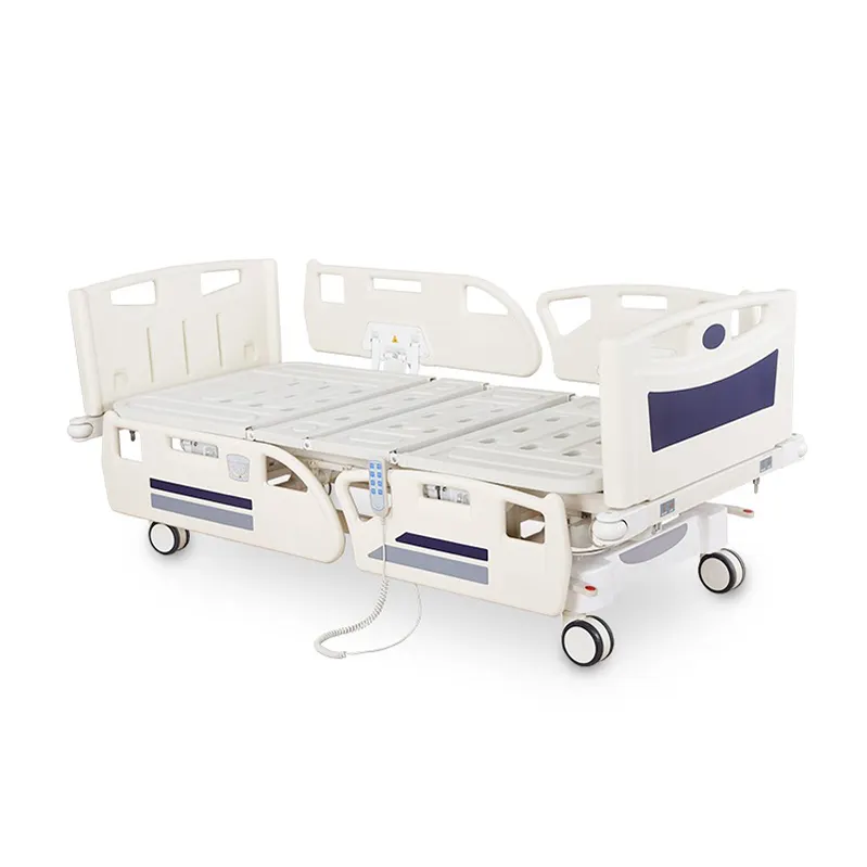 Vente en gros de nouveau lit d'examen médical électrique à 3 manivelles 300kg avec lit médical de taille unique