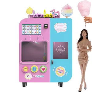 High Quality Industrial Cotton Candy Floss Machine Automatic Cotton Candy Making Machine